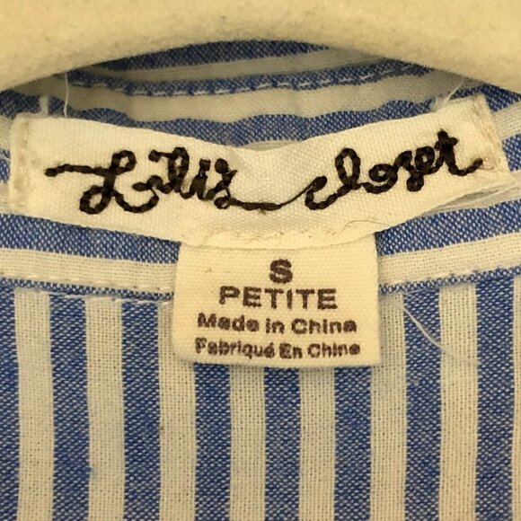 LILIS CLOSET Anthropologie Striped Blouse - Picture 2 of 10